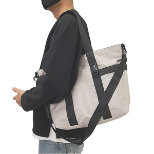 Bolso de tela Oxford de gran capacidad, nueva moda, bolso de viaje de nailon inspirado en Ins, bolso de hombro con cierre de cremallera para hombres y mujeres, <span class=keywords><strong>Tago</strong></span> Paul All - Product Image 6