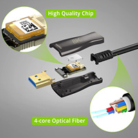 OEM vergoldet HD 8K lang für HDMI-Kabel 25m 30m Active 2.1 Verstärker für HDMI-Glasfaser kabel Hochgeschwindigkeits-Audio & Video