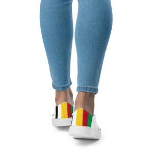 Guyana cờ huy hiệu phụ nữ trượt trên vải căn hộ lễ hội yêu nước màu sắc rực rỡ cho lễ kỷ niệm văn hóa và diễu hành - Product Image 5