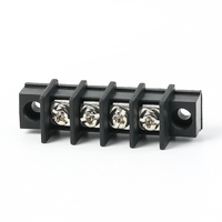 Bloc de jonction électrique avec oreilles de montage, connecteurs de fils 3P 4P 6P 8P 9,5 mm, couleur PA66, 300V 10A pour PCB