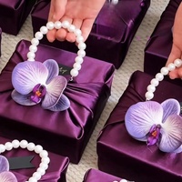Nouvelle boîte à bonbons de mariage, boîte à dragées de mariage, boîte à bonbons de fiançailles simple et élégante pour événements spéciaux