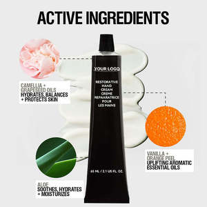 Crème pour les mains réparatrice hydratante GreenLem 65 ml avec parfum d'agrumes et de thé - Product Image 4