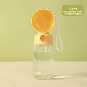 Bouteille d'eau et de nourriture pour chien en plastique d'intérieur Mangeoire portable de voyage pour animaux de compagnie pour la marche - Product Image 6