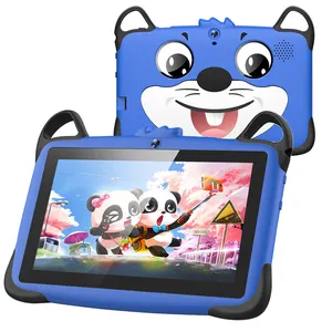 Tablette pédagogique 7 pouces avec logo personnalisé pour enfants Android 7.0 Tablette pédagogique Android pour enfant 1 + 8gb