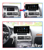 Unité principale de voiture autoradio Android de 10.25 pouces Navigation GPS pour Audi Q7 2005-2015