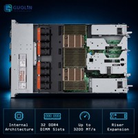Serveur Dell PowerEdge R650 1U d'occasion pour la virtualisation, l'hébergement cloud et les tâches opérationnelles de centre de données multi-saisons de charge