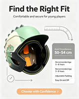 Casque de protection pour enfant MOON, coque ABS+EVA résistante aux chocs, pour les matchs de baseball et de softball pour enfants, modèle BQ01