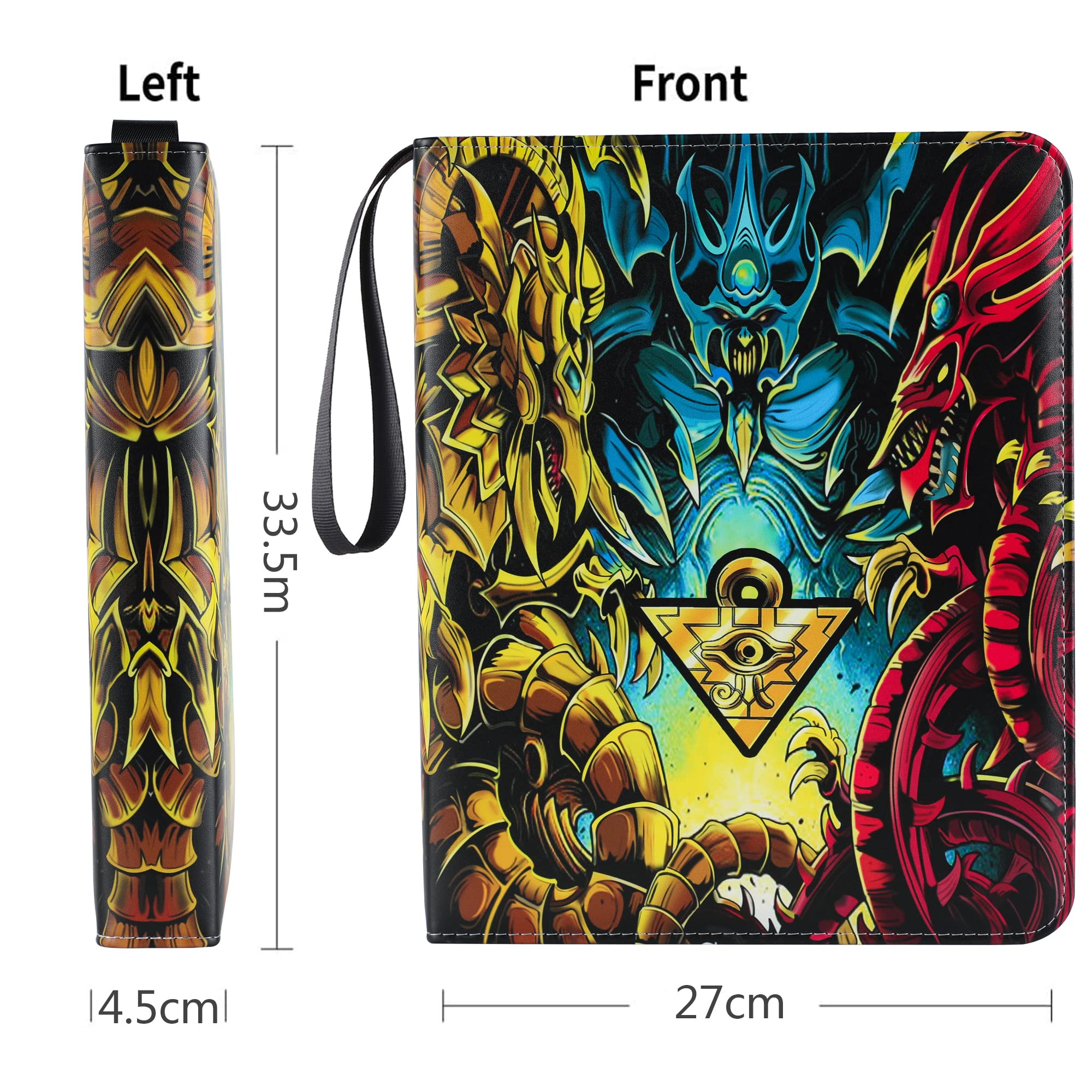 yugioh card holder book Amazon.com: Trading Card Binder for Baseball Football Hockey Soccer Sport  TCG MTG Yugioh Cards Holder Binder Book 9-Pocket Sleeve 720 Pockets Side  Loading Card Case Album- Sloth on Tree : Toys & main image 0