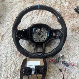 Nuevo Volante de Cuero con Fibra de Carbono para G20 G28 G29 G30 G32 G38 G11, Mayor Comodidad y Estilo - Product Image 1