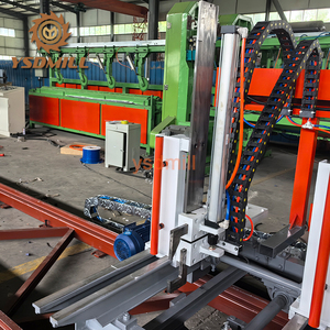<span class=keywords><strong>Scie</strong></span> à ruban verticale industrielle pour scierie à bois avec système pneumatique automatique à commande PLC, diamètre maximal 700 mm - Product Image 3
