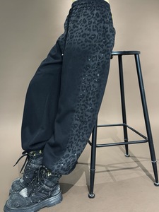 מכנסיים רחבים לנשים, קולקציית סתיו, עיצוב מותג אופנתי עם תכונת אנטי-פילינג, לבוש אופנתי לרחוב - Product Image 2