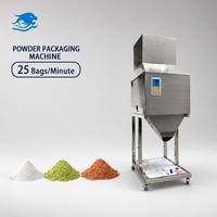 Machine de remplissage semi-automatique à faible MOQ, doseuse pondérale facile à utiliser pour café, farine, riz, noix, granulés, ensacheuse de sacs en verre