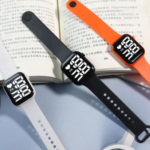 Reloj Digital para Niños a Precio de Fábrica, Nuevo Reloj Electrónico LED Y1 con Correa Elástica Cuadrada, Resistente al Agua, Deportivo, para Estudiantes - Product Image 3