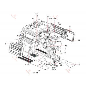 اسم الأجزاء: مخطط مرجعي لمكونات الحفار مخطط تفصيلي لأسماء مكونات الحفار - Product Image 5