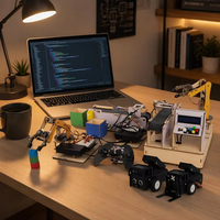 ACEBOTT NEW Smart Factory Education Kit ESP32 IOT Kayu Ramah Lingkungan DIY ACECode Pemrograman Edukatif dan STEM untuk Arduino