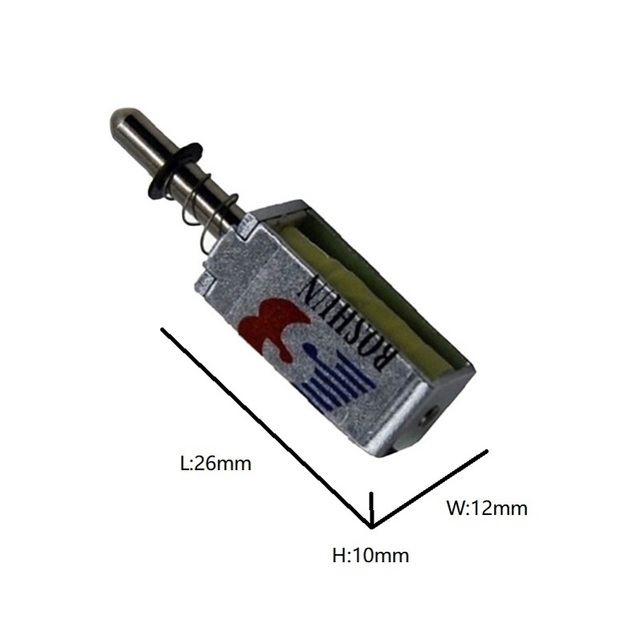 Customized Push Pull DC24v/12v open frame long stroke low power Solenoid for lock systems