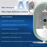 Multifunktionaler 40K Ultra-HD-Analysator 12 Spektren Umfassende Analyse von Hautproblemen KI-Analyse Über 30 Hautindikatoren