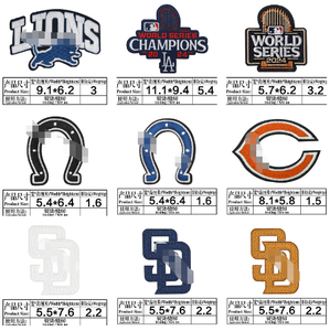 Оптовые нашивки на заказ: нашивка-аппликация для бейсбола «Мировая серия», вышитая нашивка «Чемпионат мира 2025», нашивка MLB для пришивания или приклеивания - Product Image 2