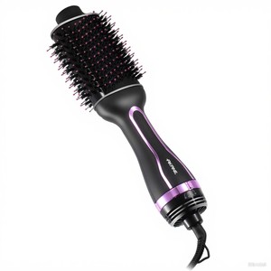 Cepillo de Aire Caliente AKANE de 1200W con Motor de 24000 RPM, 2 en 1, Peine Soplador y 3 Ajustes de Temperatura para Peinar y Alisar el Cabello - Product Image 2