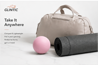 Balle de massage portable pour la relaxation des fascias, rouleau musculaire pour le soulagement des douleurs dorsales et cervicales, yoga, pilates, récupération physique