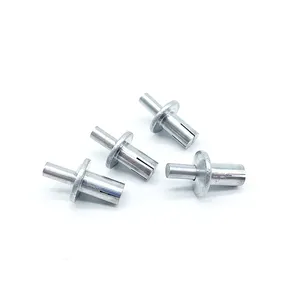 China Manufacturers Aluminium Carbon Steel Flat Dome Head Drive Pin Rivets With Hammer