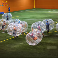 MEILLEUR PRIX NOUVELLE ARRIVÉE Combinaisons de football à bulles gonflables en TPU/Balle à bulles de taille humaine/Arène de football à bulles Installation facile Garantie de 3 ans