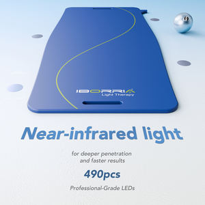 Máquina de terapia de luz roja y azul personalizada Flexible, Panel de terapia de luz roja Biomol infrarrojo Led para aliviar el dolor de grado médico, cuerpo completo - Product Image 5