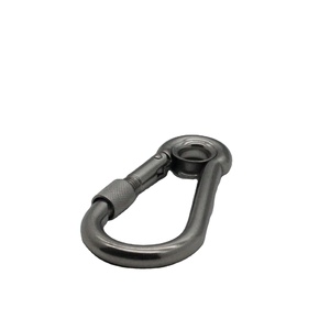 Oem Wholesale Carabiner Clips Stainless Steel 304 316 Climbing Snap Hook Carabiner