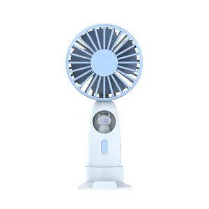 Mini USB Xách Tay Không Dây Nhỏ Fan Hâm Mộ Điện Thoại Chủ Bền Sử Dụng Túi Có Thể Sạc Lại 4 Inch Cầm Tay Fan Hâm Mộ