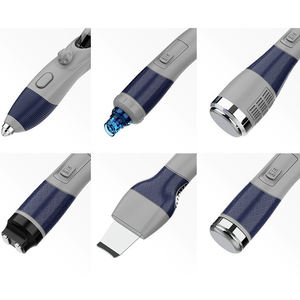 Appareil de dermabrasion 6 en 1 M6 noir avec écran 10,1 pouces 320W, machine de nettoyage du visage pour éliminer les points noirs avec jet d'oxygène et nettoyage à l'eau - Product Image 4