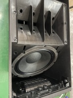 Enceinte Line Array en plastique étanche double 10 pouces 700W HDL20A pour salle multifonctionnelle, grand terrain de sport, performance