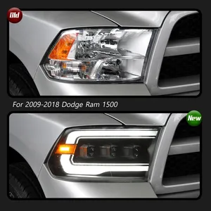 ไฟหน้ารถยนต์ LED รุ่นใหม่ TYPY สำหรับ Dodge RAM รุ่น Ram1500 ปี 2009-2018 พร้อมไฟสัญญาณ อุปกรณ์ตกแต่งรถยนต์ ไฟวิ่งกลางวัน - Product Image 2