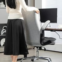 ODM ODM Chaise de bureau en tissu Chaise d'ordinateur Chaise de bureau à dossier haut Chaise de bureau exécutive avec roues pivotantes pour bureau à domicile