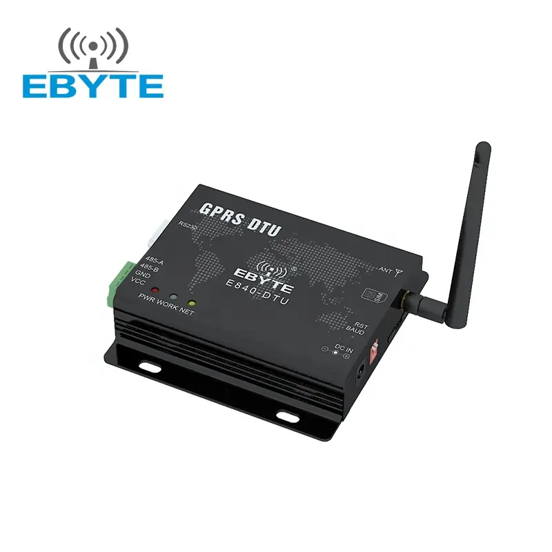 E840-DTU(GPRS-01) RS232 RS485 직렬 포트 GPRS DTU 무선 데이터 전송 GSM 모듈 게이트웨이 서버 RTU 라디오