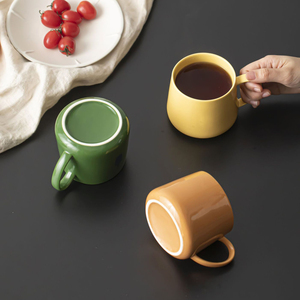 Custom 400ml Ceramic Coffees Mug Large Porcelain Drinkware Personalized Mugs Tea Cups with Logo Printed - Product Image 3