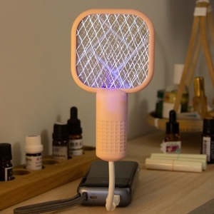 Matamosquitos USB con Trampa, Control de Plagas, Descarga Eléctrica, Mini Lámpara Asesina de Mosquitos, Luz UV Portátil, Eliminador de Insectos - Product Image 1