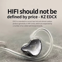 Headset In Ear gantung Bass Hifi, Headphone berkabel penghilang kebisingan colokan 3.5mm Stereo untuk Olahraga