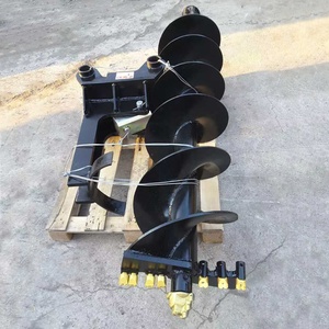 Straight <b>Auger</b> for Rock <b>Drill</b> with Teeth or Flat Teeth for Earth <b>Drill</b> used in Pile Construction by Pile Driver - Product Image 5