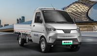 WVTA CEC RHD Coche Eléctrico Wuling Mini EV Pickup Furgoneta Eléctrica Pura Transporter 2 Asientos 60kw Camiones de Carga Vehículos de Nueva Energía
