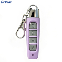 Télécommande de clonage 4 boutons 433 MHz, duplicateur face à face pour porte de garage, portail, ouvre-volet roulant, porte-clés, vente en gros