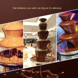 Máquina de Dim Sum para Buffet de Cumpleaños en Restaurantes, Fuente de Chocolate Comercial - Product Image 4