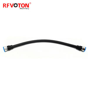 Fabrika Jumper 1/2 Superflex kablo ile 4.310 erkek düz 4.3-10 erkek L20 dik açı bağlayıcı 1/2 "SF kablo montaj - Product Image 5