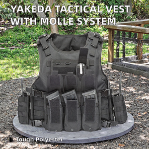 Gilet Tattico Outdoor Spoir, Gilet Imbottito in Poliestere con Sistema Modulare per Escursionismo, Campeggio e Sport - Product Image 4