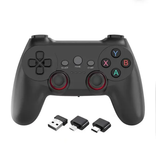 Single Double Player Game Controller Joysticks Multifunctional 2.4G Wireless Gamepad for PC Android Mobile Phone