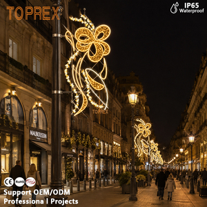 Espositore per Silhouette Sospese TOPREX, Arte Astratta per Piazze e Aree Pubbliche, Illuminazione su Palo con Rivestimento Impermeabile, Qualità Professionale per Progetti - Product Image 3