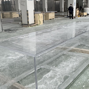 Op Maat Gemaakte Groothandel Accessoires Visbak Groot Transparant Acryl Zoutwater <span class=keywords><strong>Aquarium</strong></span> - Product Image 1