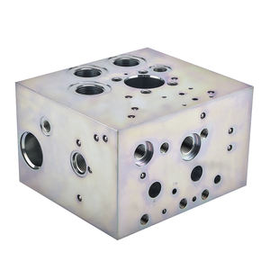 Изготовленные на заказ алюминиевые высокопрочные железные Стальные Гидравлические клапанные коллекторы, высокоточная обработка, инженерные детали OEM - Product Image 5