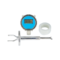 Capteur de vitesse du vent à haute température AICE TECH Split Pitot avec affichage LED du volume d'air RC-WS-2000F Protection IP54 -40~800°C
