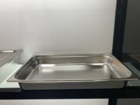 Bac Gastronorm GN 1/1 65MM en Acier Inoxydable 201/304 Anti-blocage Perforé pour Bain-marie, Anti-rouille, Fourniture Hôtellerie et Restauration