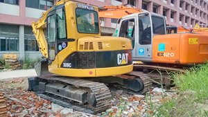 Mini-excavatrice sur chenilles d'occasion CAT308E2 de 8 tonnes, modèle 2022, certifiée EPA CE, d'origine japonaise, pour usage agricole (également disponible : CAT308C d'occasion de 8 tonnes) - Product Image 5